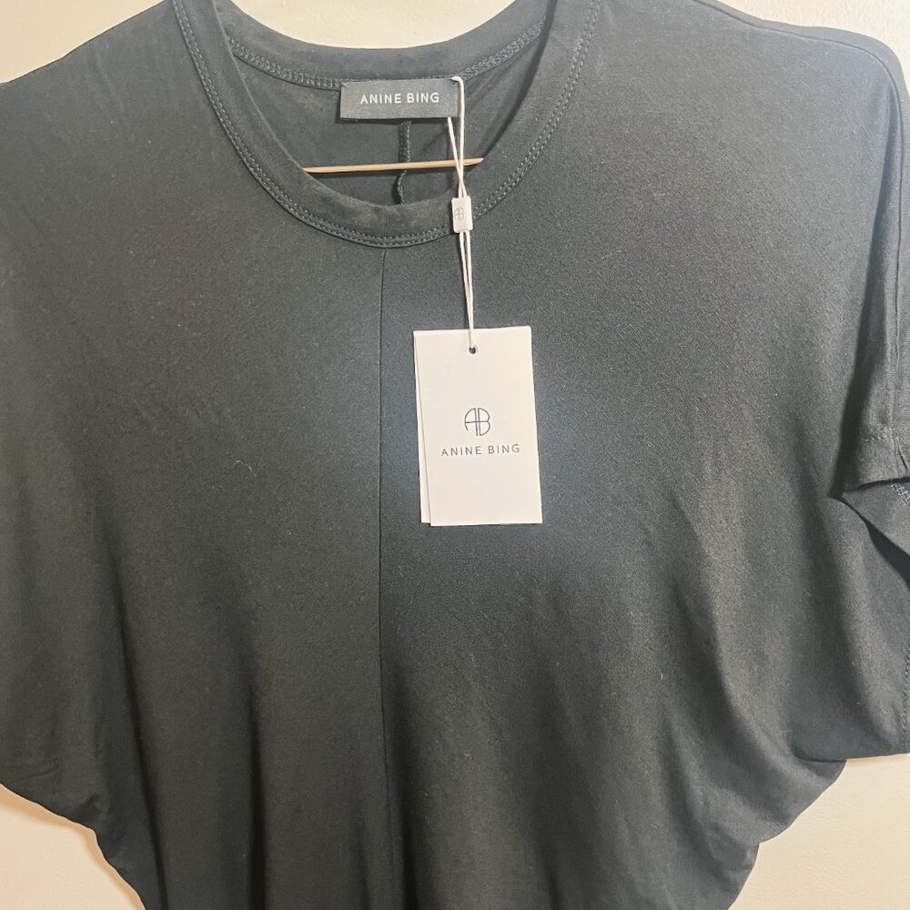 Anine Bing - Zadig Tee- Black -XS - Picture 4 of 5